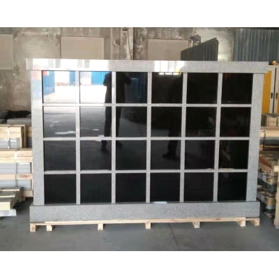 Monument Gravestone Headstone Tombstone Head Marker Cremation Columbarium in Granite Stone Polished